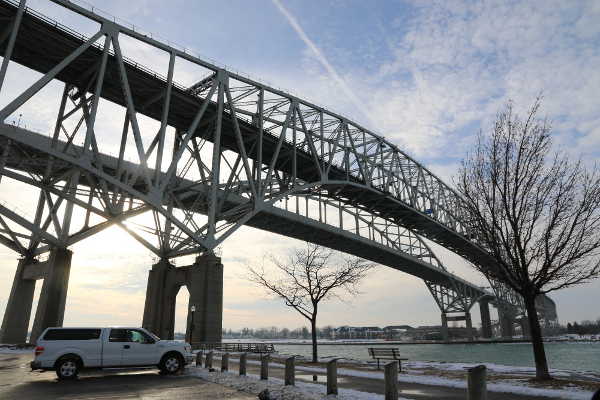 Blue Water Bridge, Port Huron © Foto: Andrea Bonder