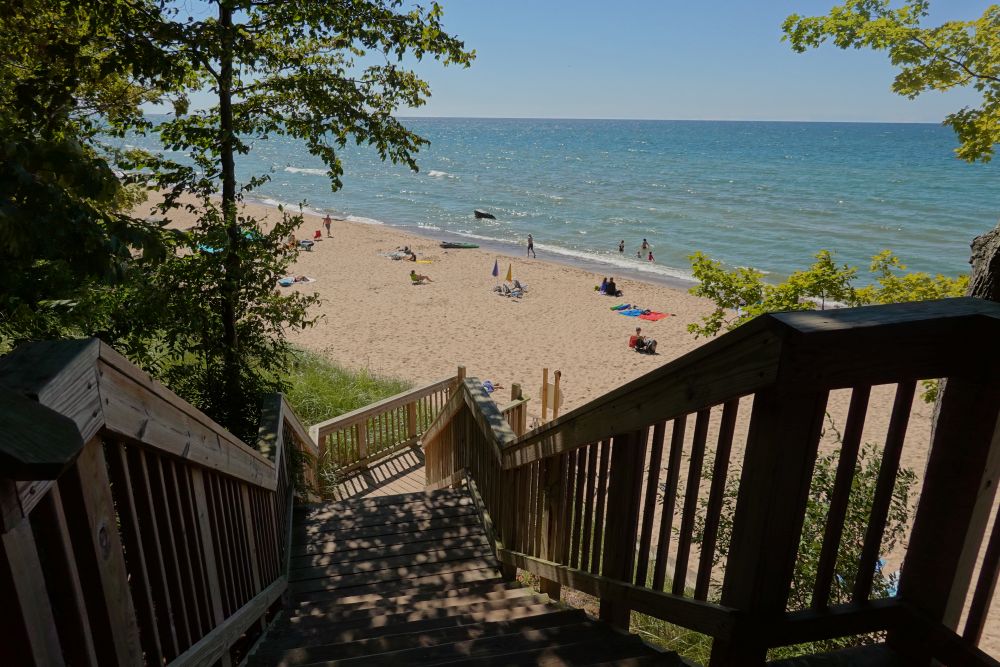 Douglas Beach, bei Saugatuck © Andrea Bonder