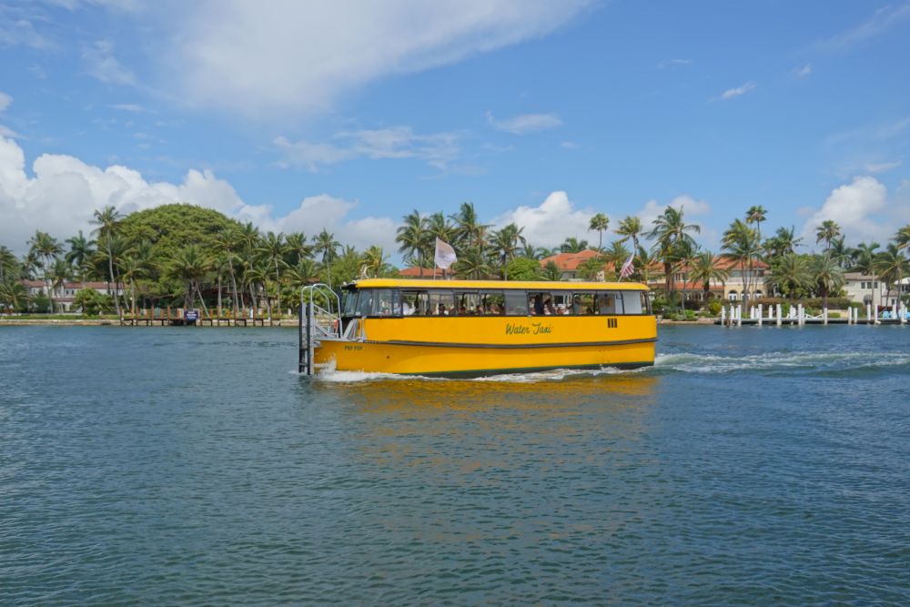 Wassertaxi in Fort Lauderdale (2026) © Andrea Bonder